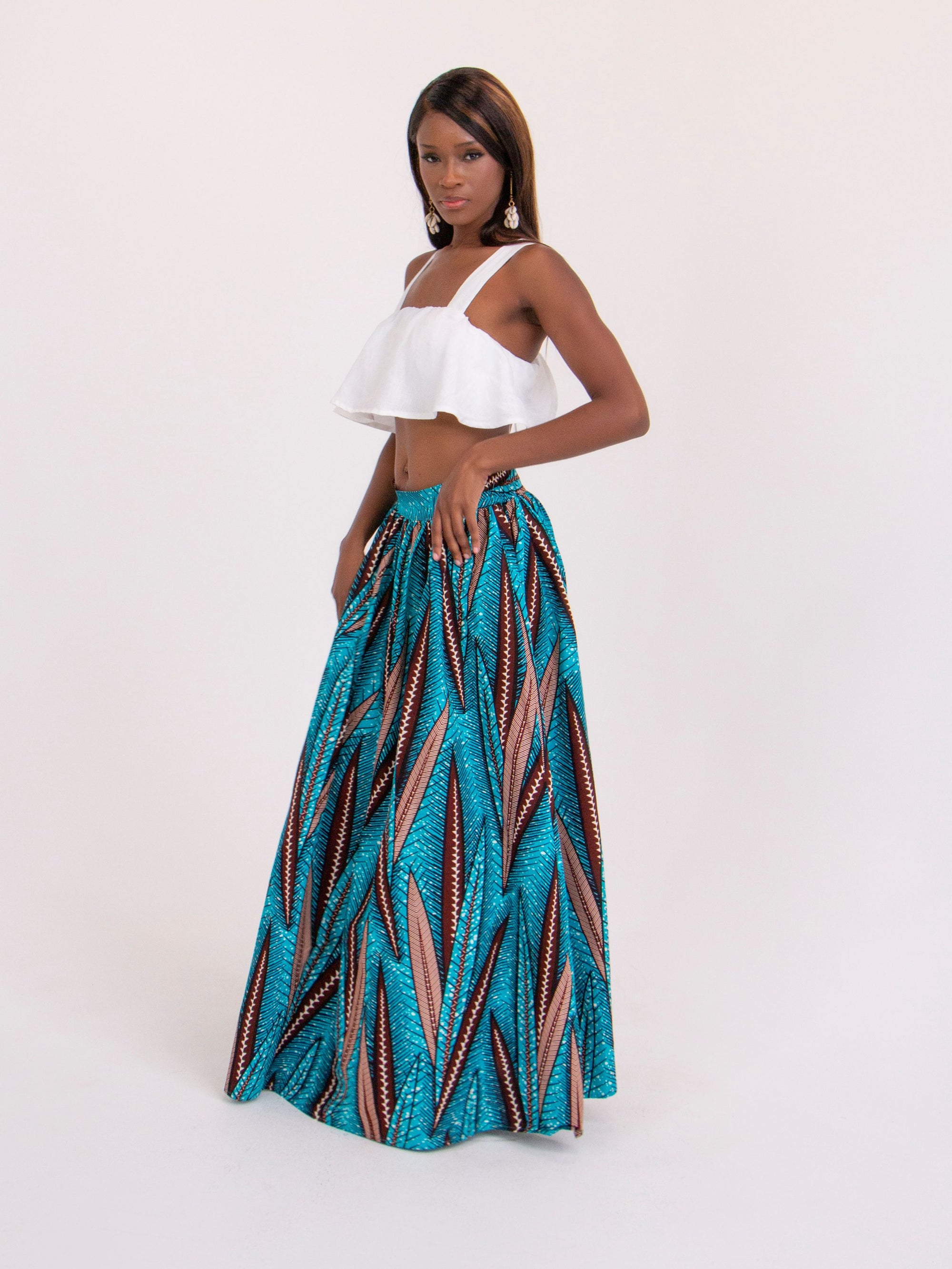 African Print: Long Bay Maxi