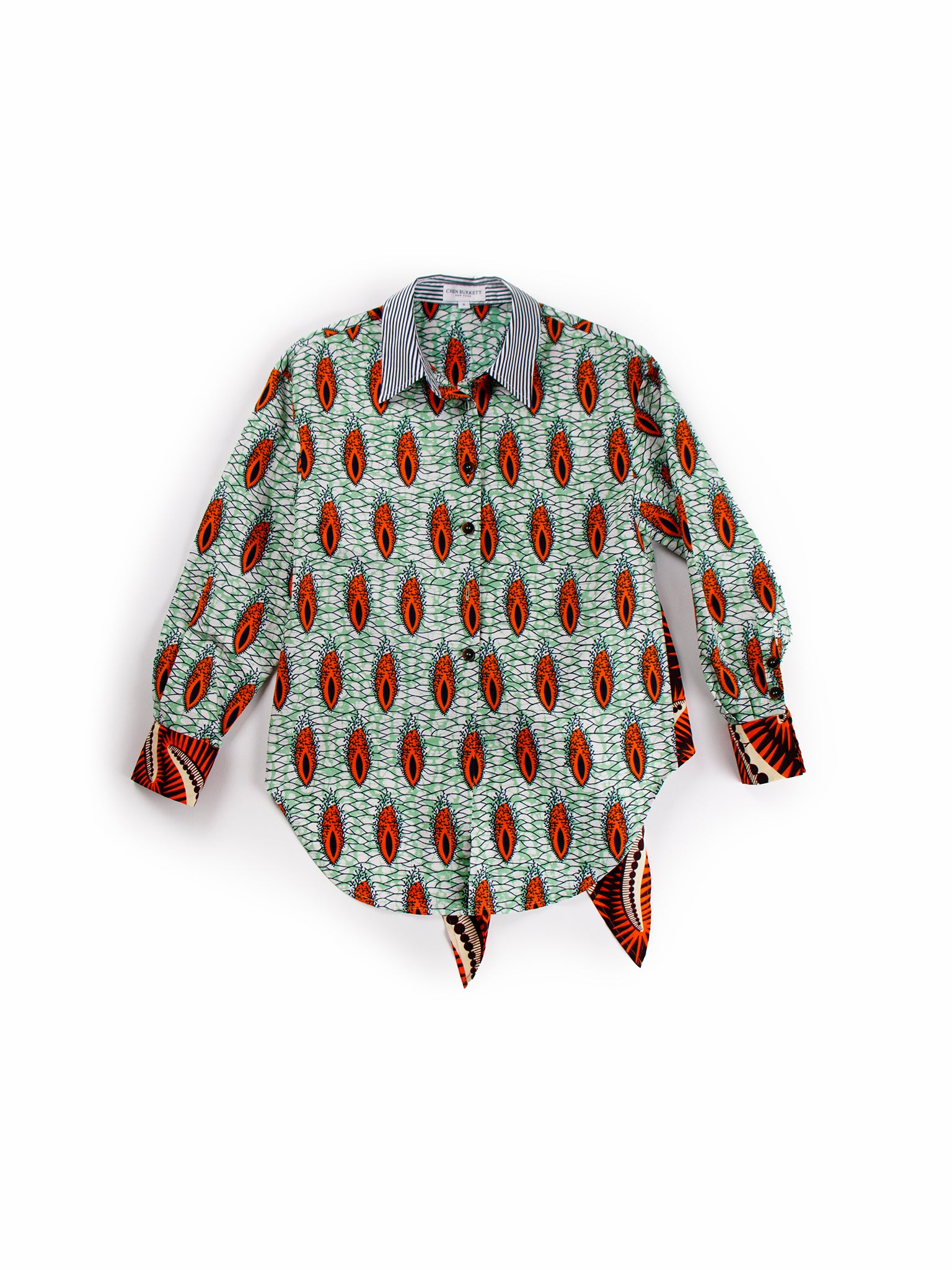 Zuri Mixed Print Shirt