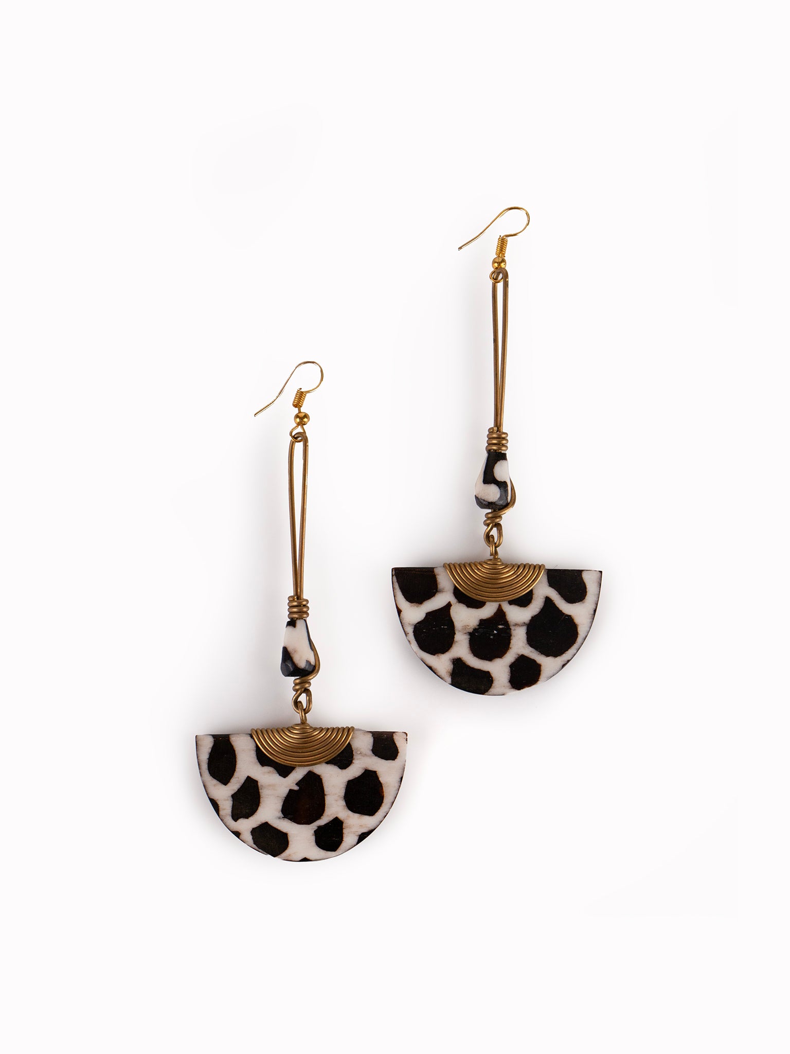 Safari Fan Earrings