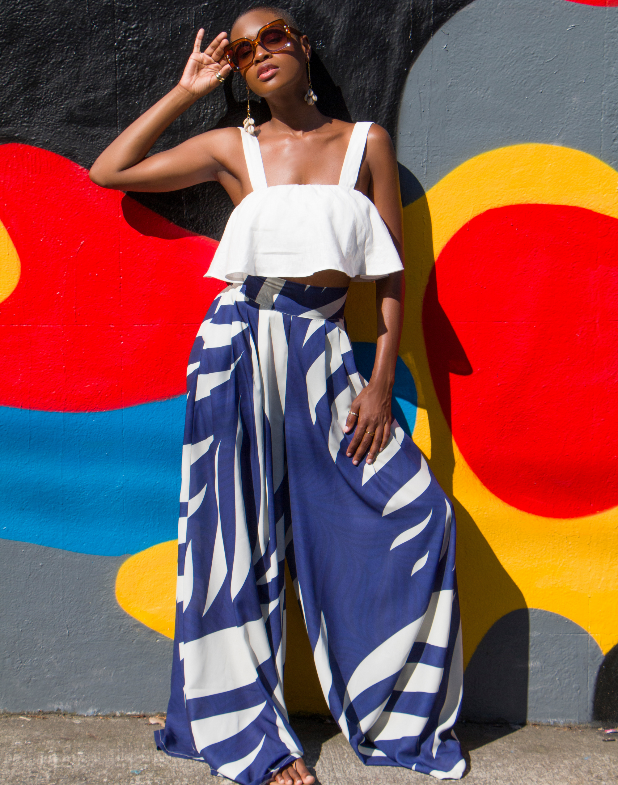 Paradise Pants-Indigo