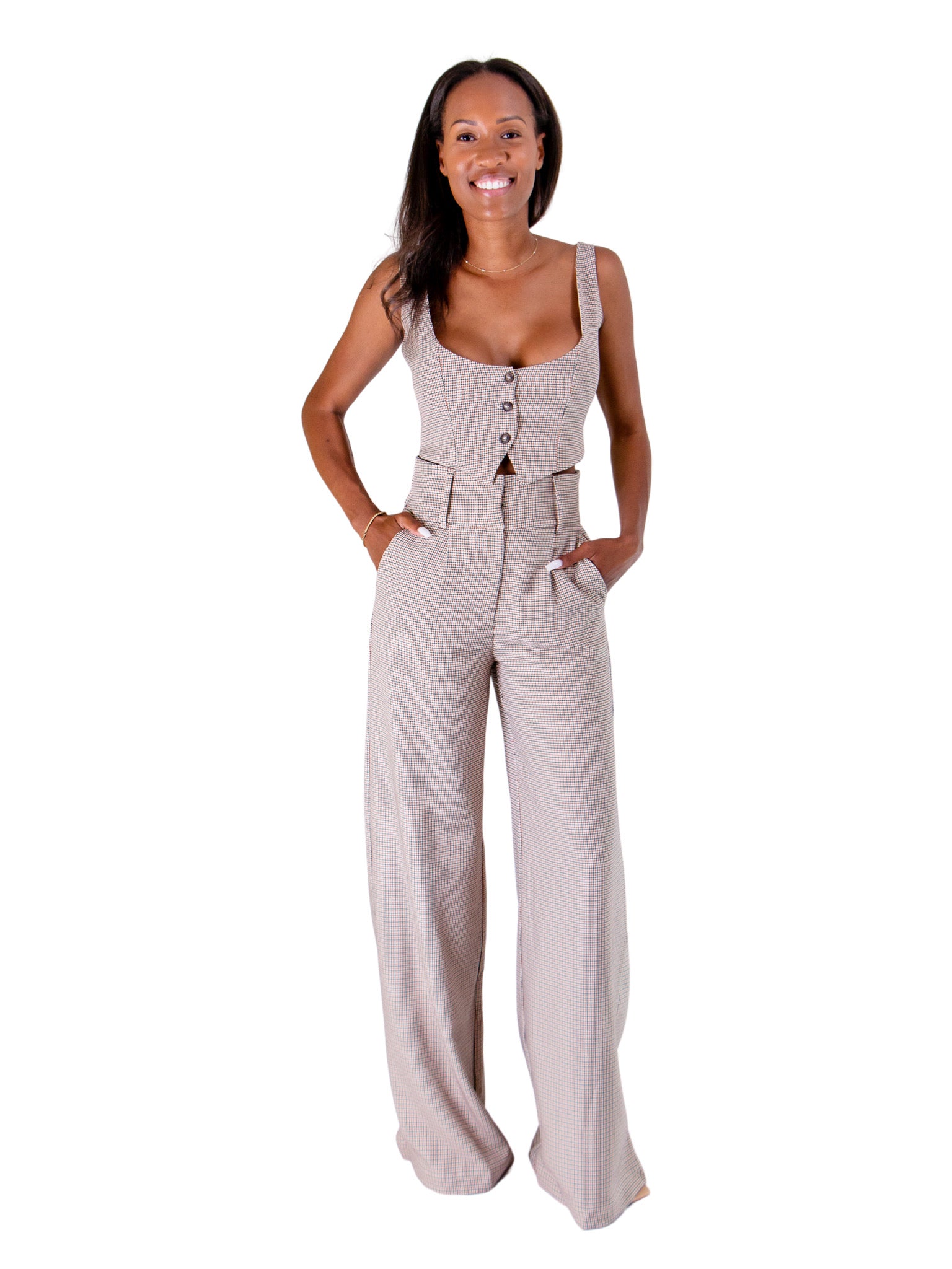 Ludlow Houndstooth Trousers