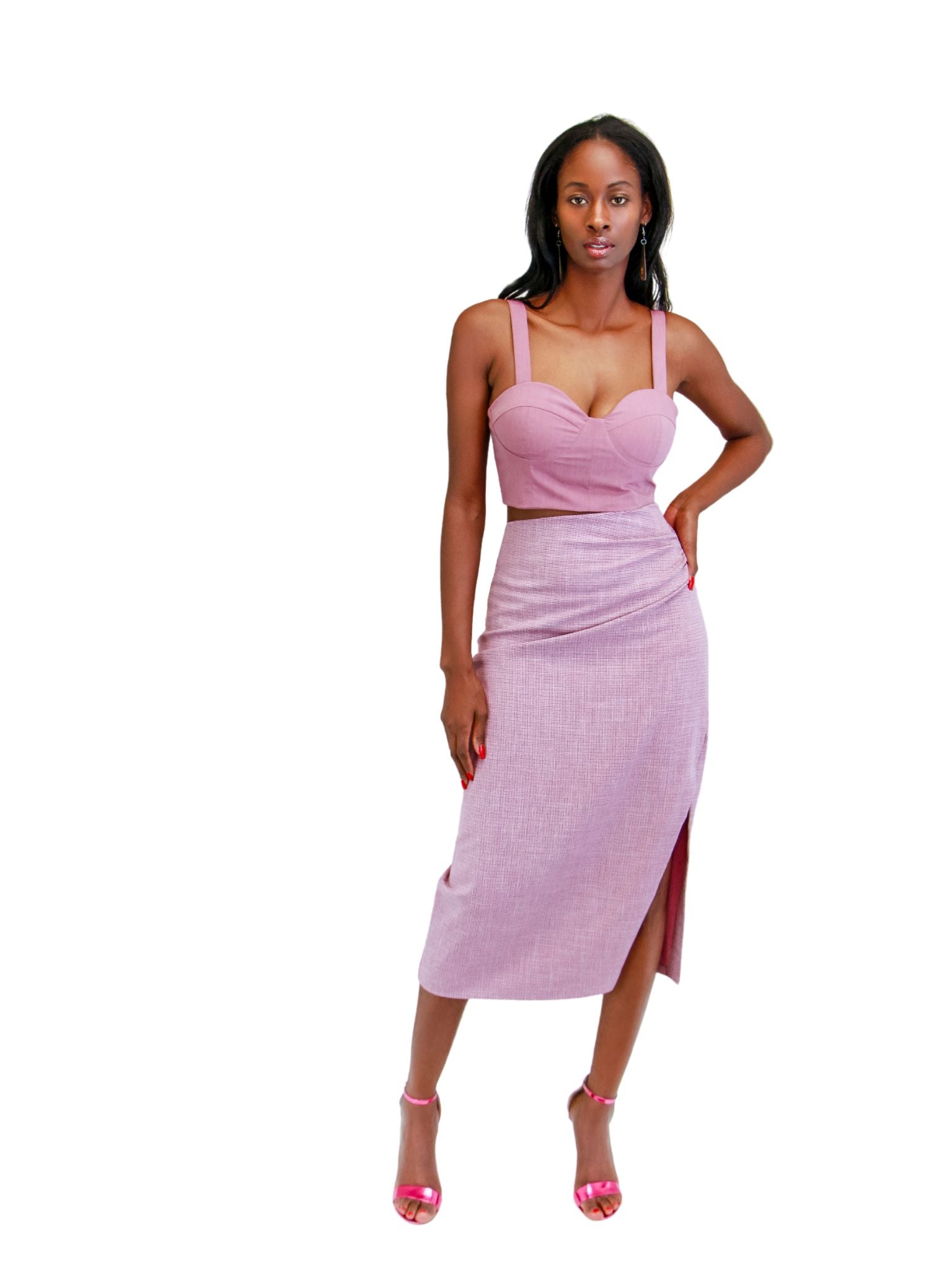 Toni Pencil Skirt Houndstooth