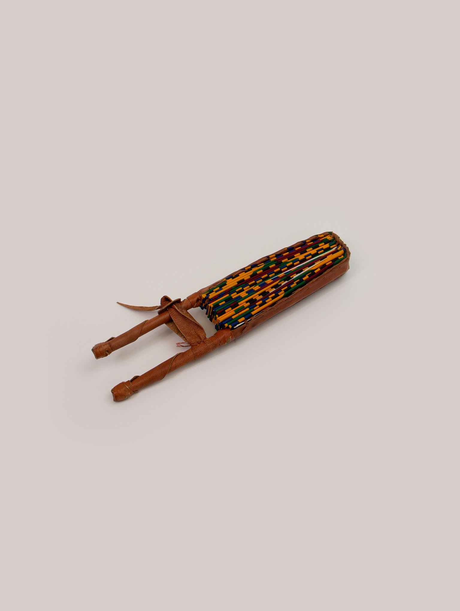 Kente Print Ankara Fan
