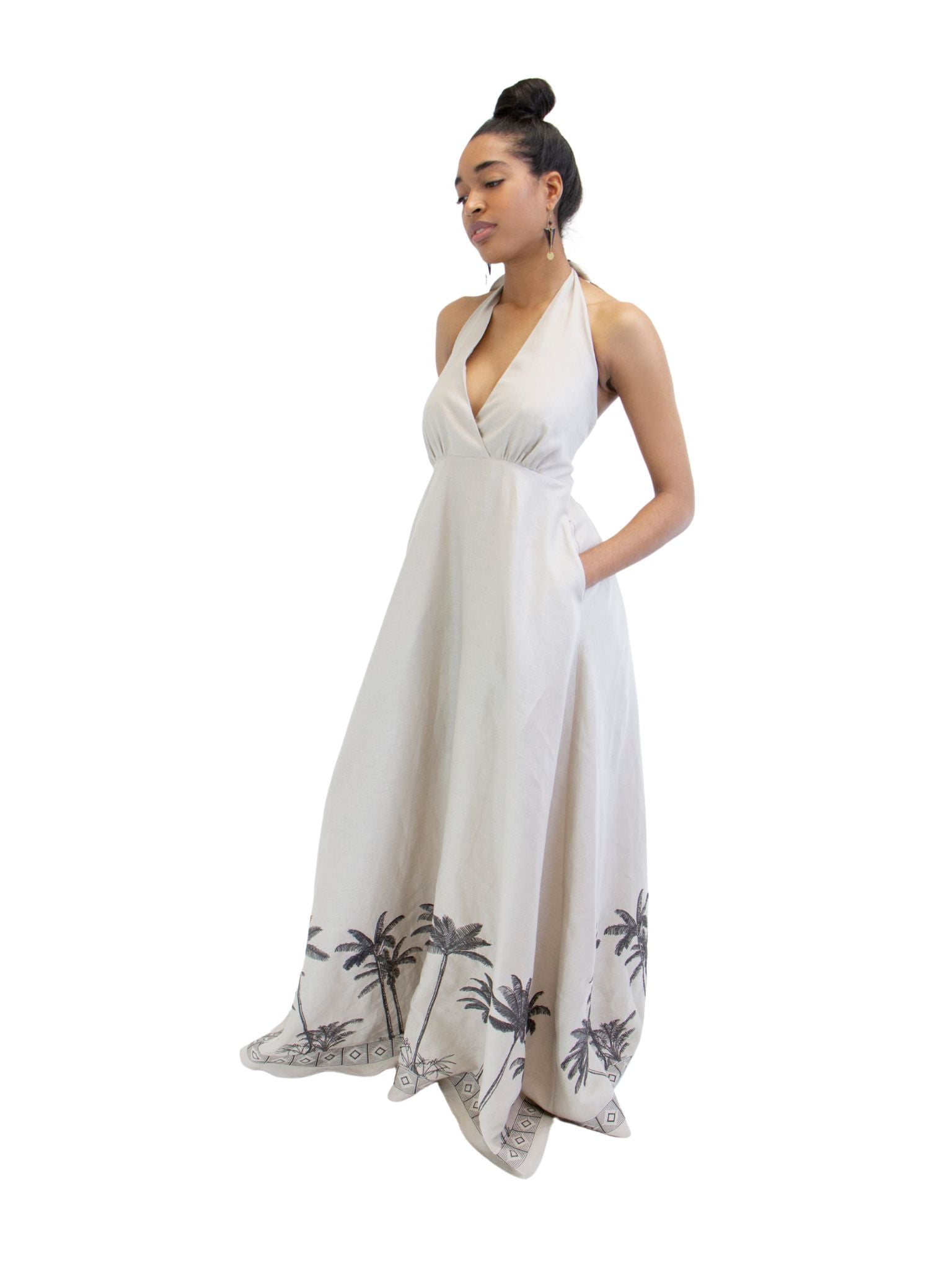 Paradise Isle Embroidered Dress