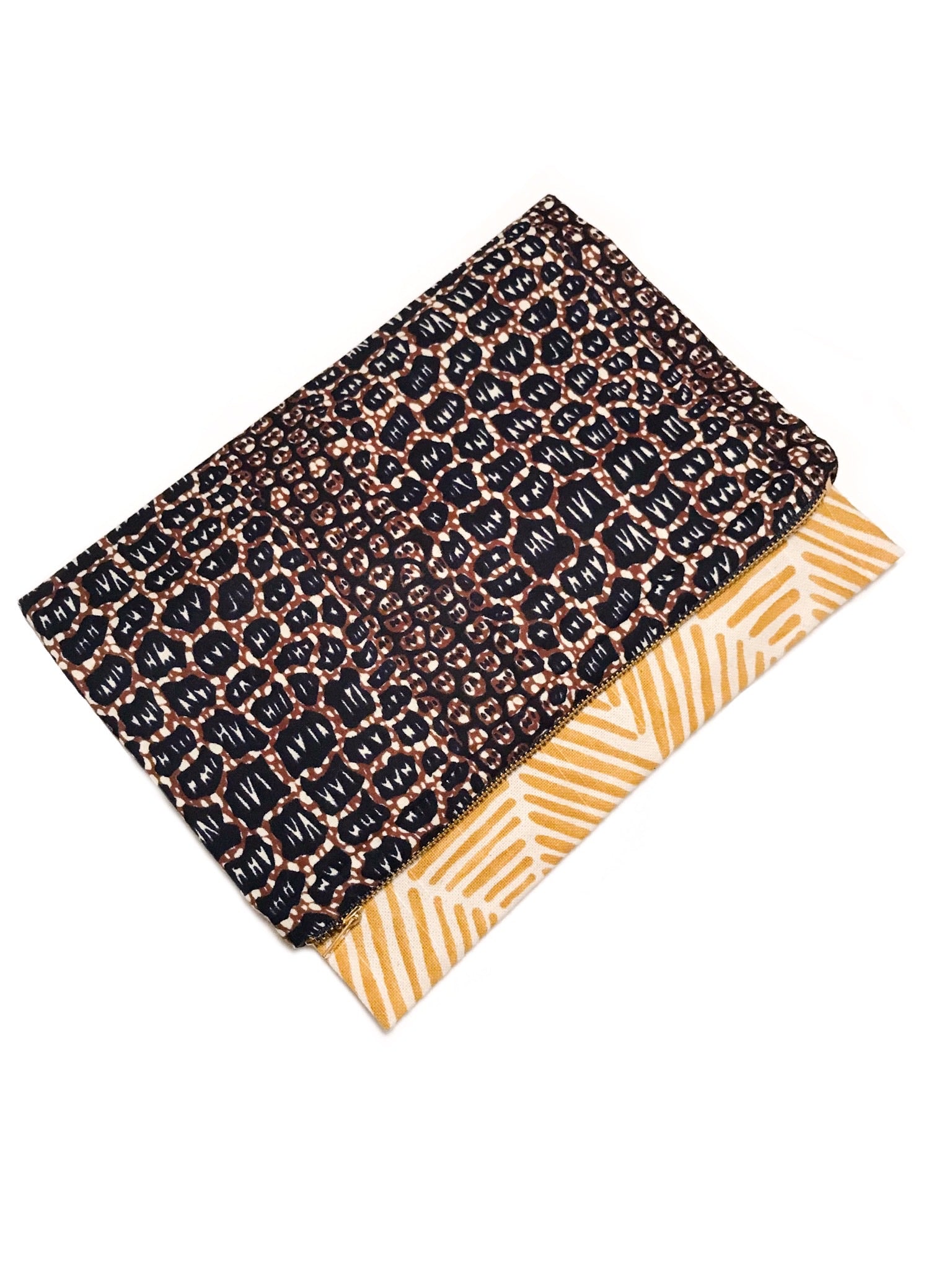 Malawi Clutch: Flax - Chen Burkett New York