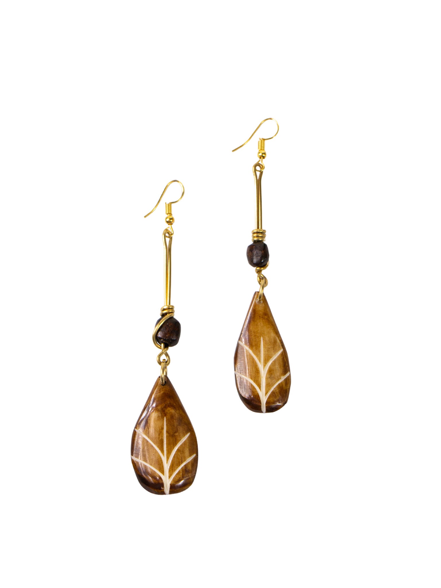 Palm Leaf Earrings