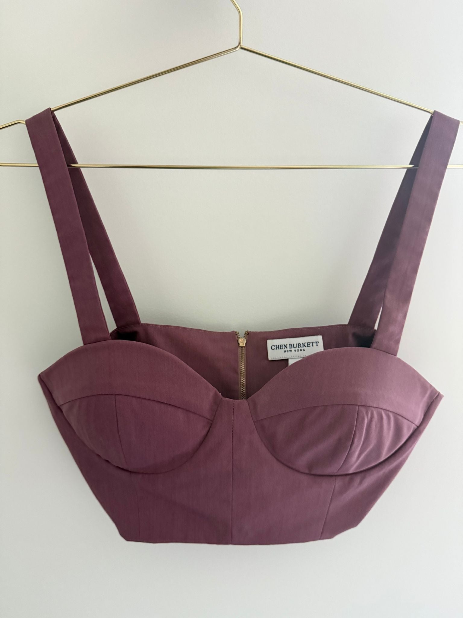 Cropped Bustier Top