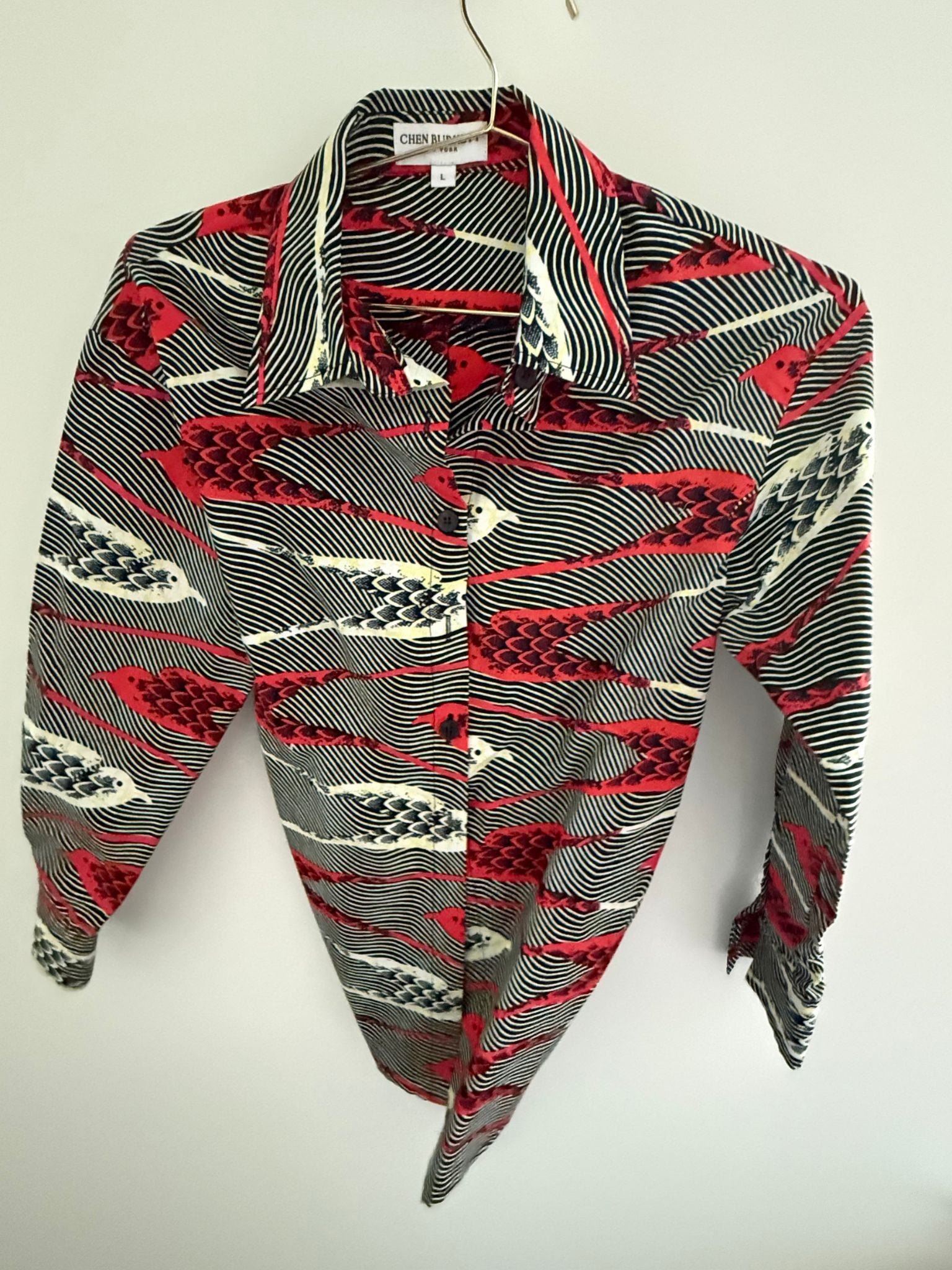 Zuri Mixed Print Shirt