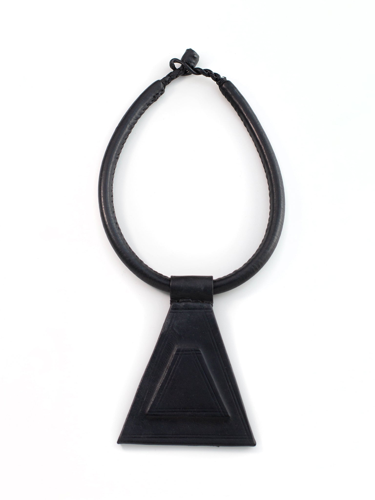 Noir Leather Necklace