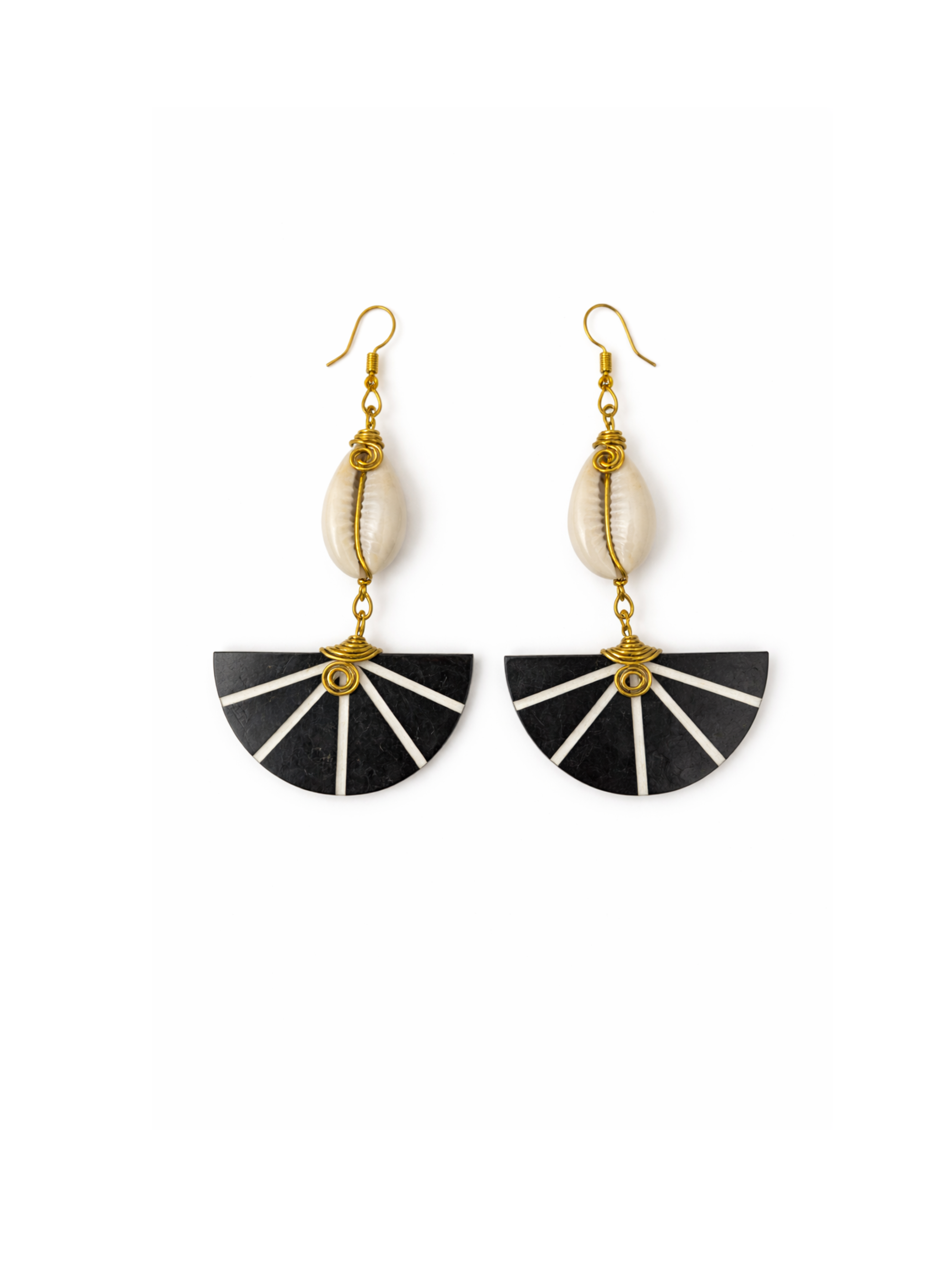 Anse Noire Fan Earrings