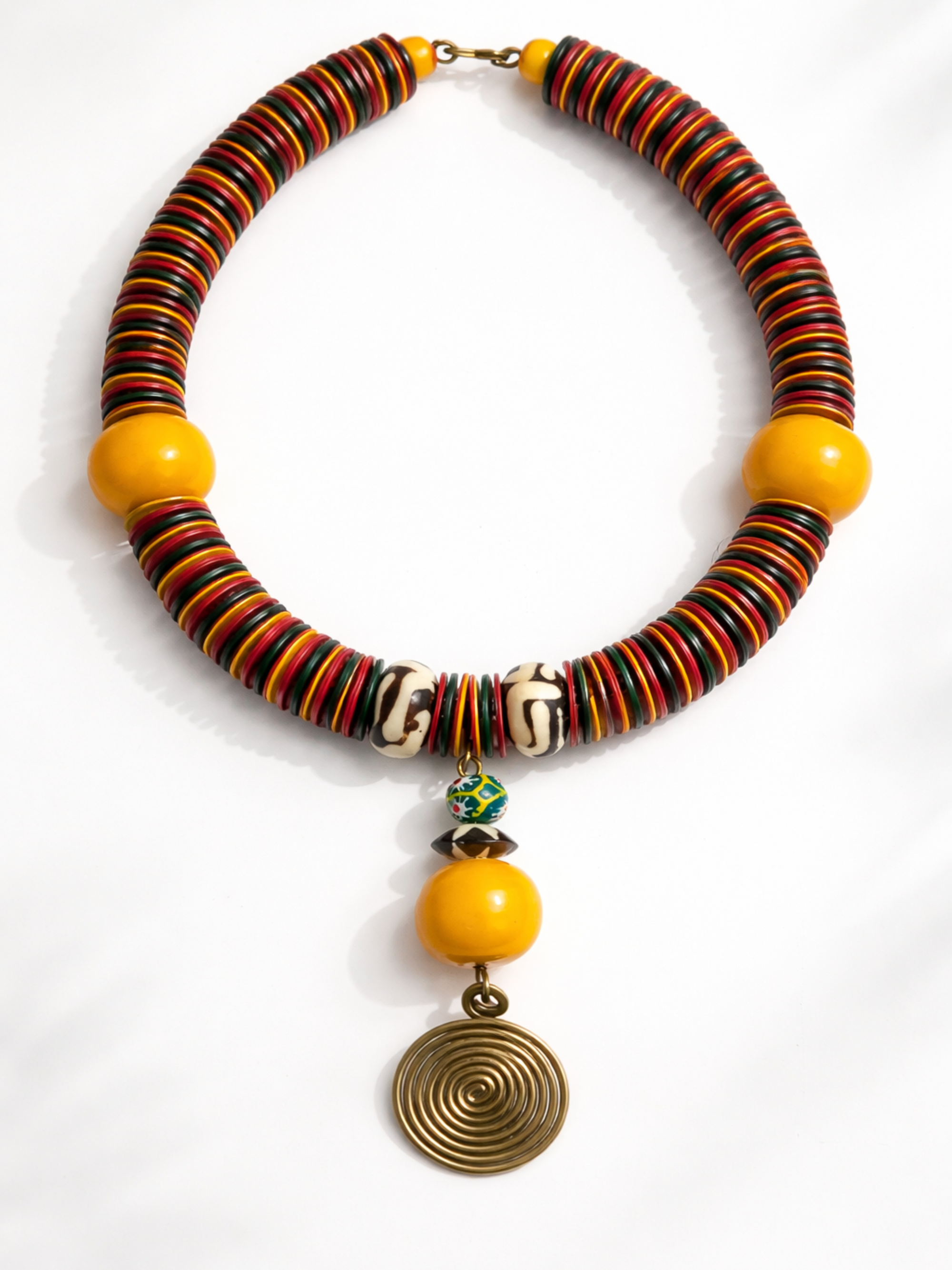 Cleopatra Necklace: Yellow