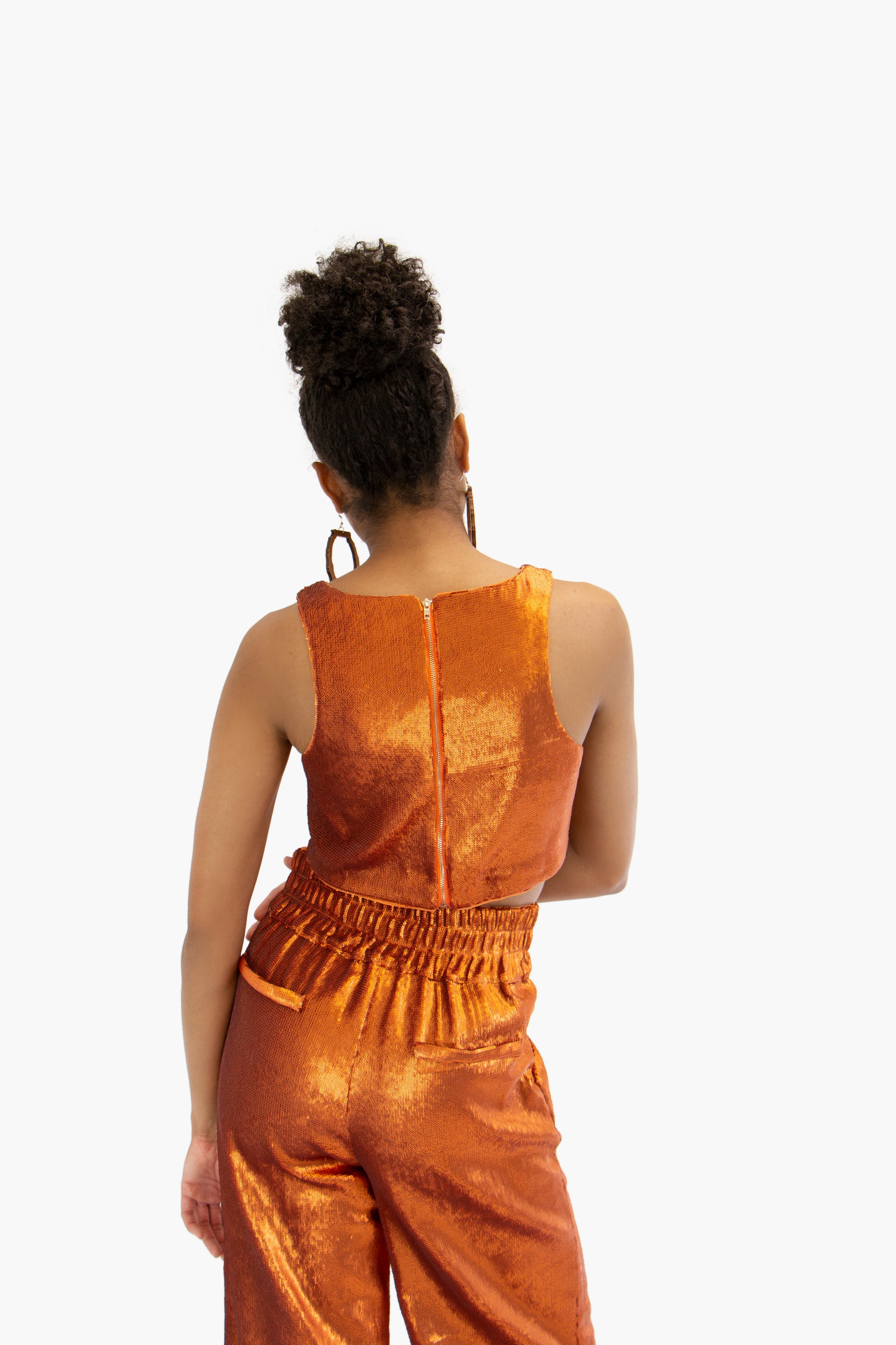 Sequin Crop [Size S]