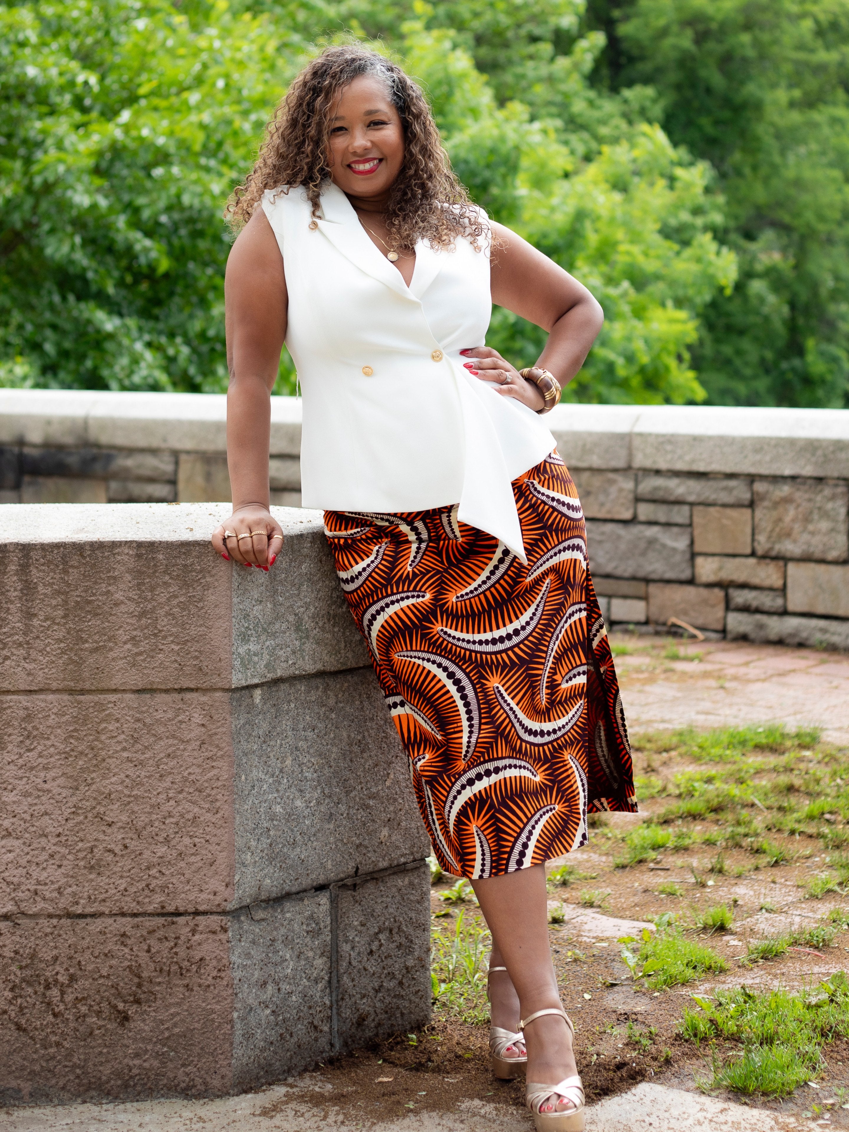 【INCHANT ME】Mont Cotton Bijo Long Skirt INCHANT ME(インチャントミー) - モントコットンビジョロング