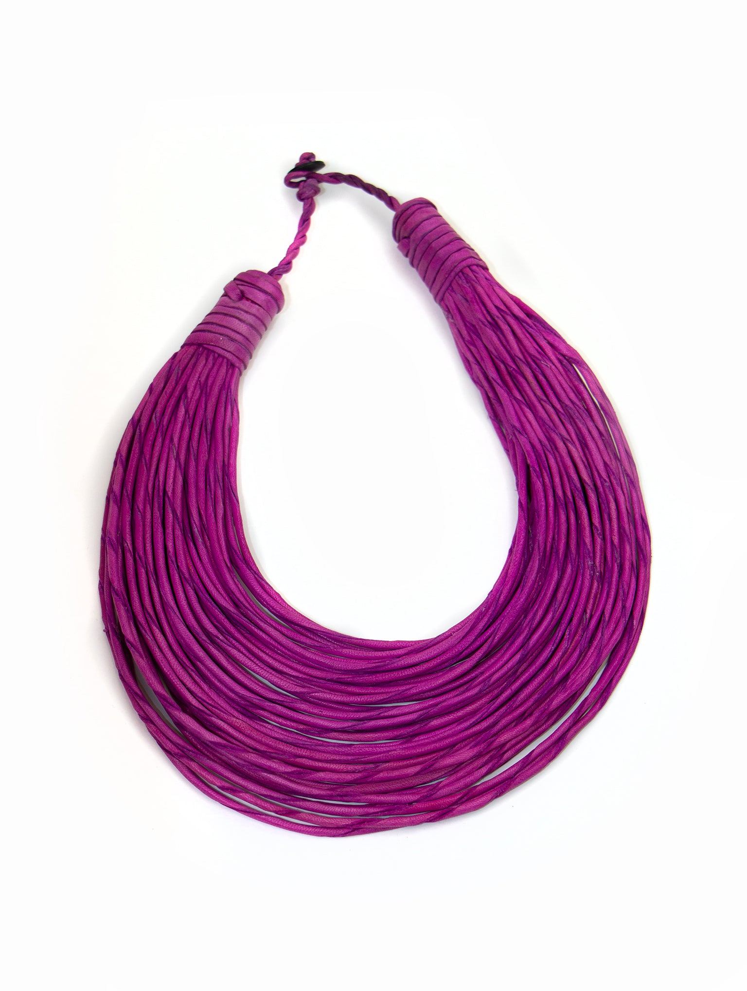 Crete Necklace: Fuchsia