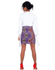 Half Moon Bay Mini Skirt - Chen Burkett New York