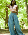 Paradise Pants Dusty Teal